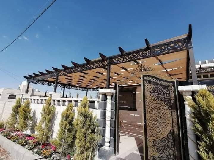 برجولات خشبية طابع فريد