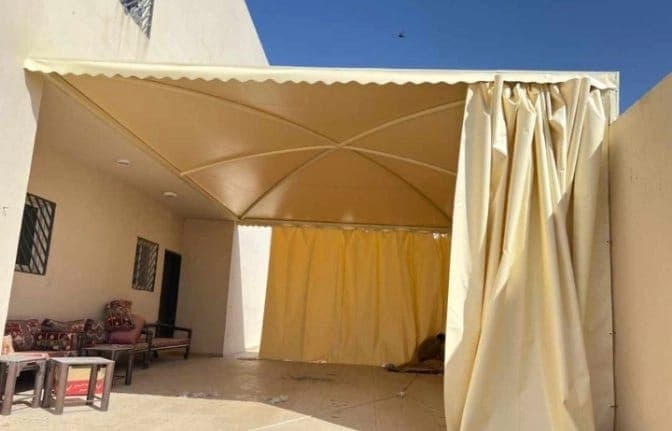 مشروع مظلات سيارات مميز