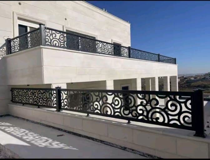 سواتر حديد ليزر هندسية فريدة