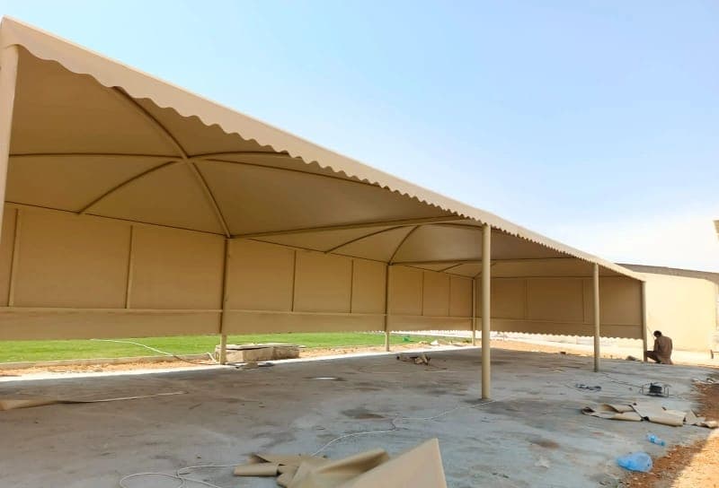 مشروع مظلات سيارات مميز