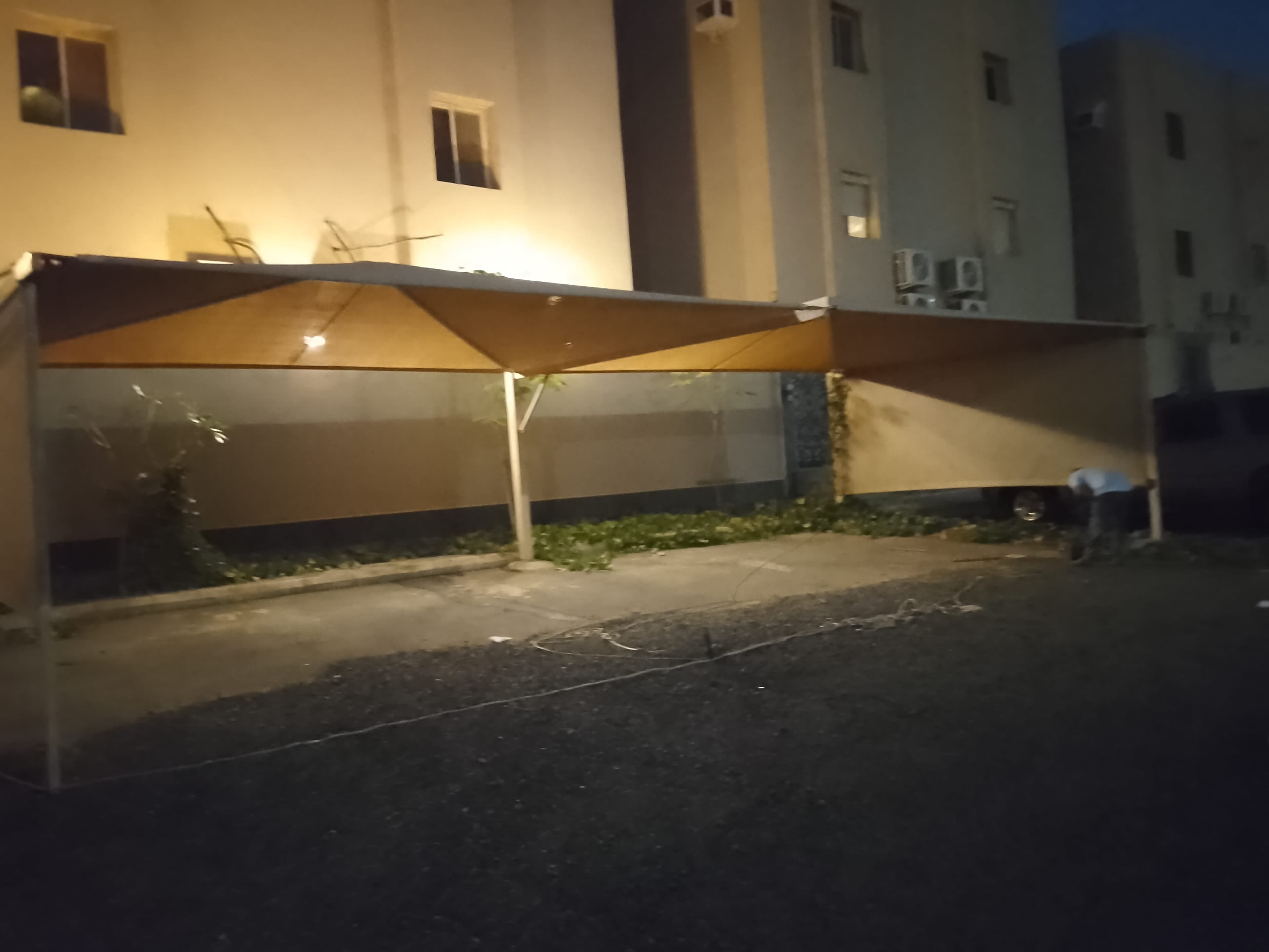 مشروع مظلات سيارات مميز