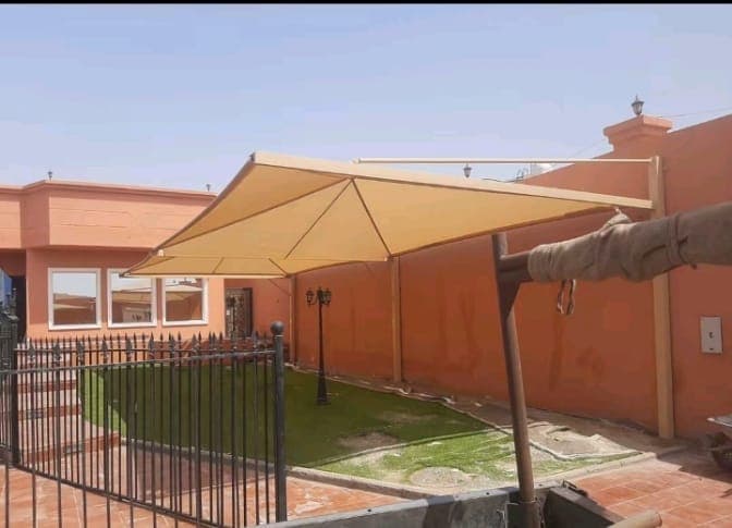 مشروع مظلات سيارات مميز