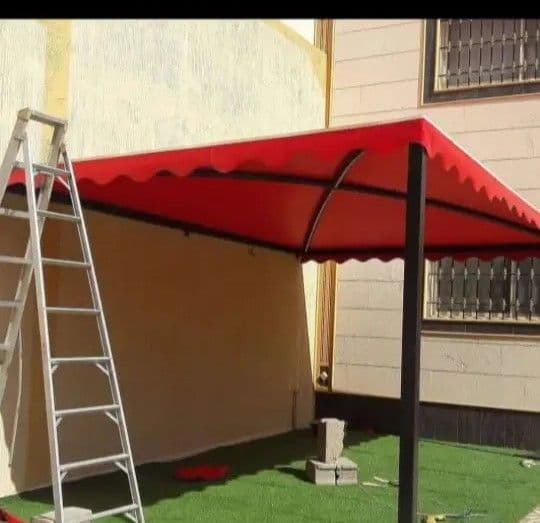 شركة تركيب مظلات وسواتر جدة: أحدث حلول التظليل للمداخل والمواقف