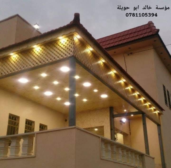 برجولات خشبية بتصميم راقي