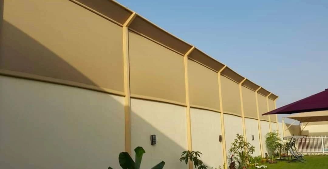 مشروع سواتر قماش مميز