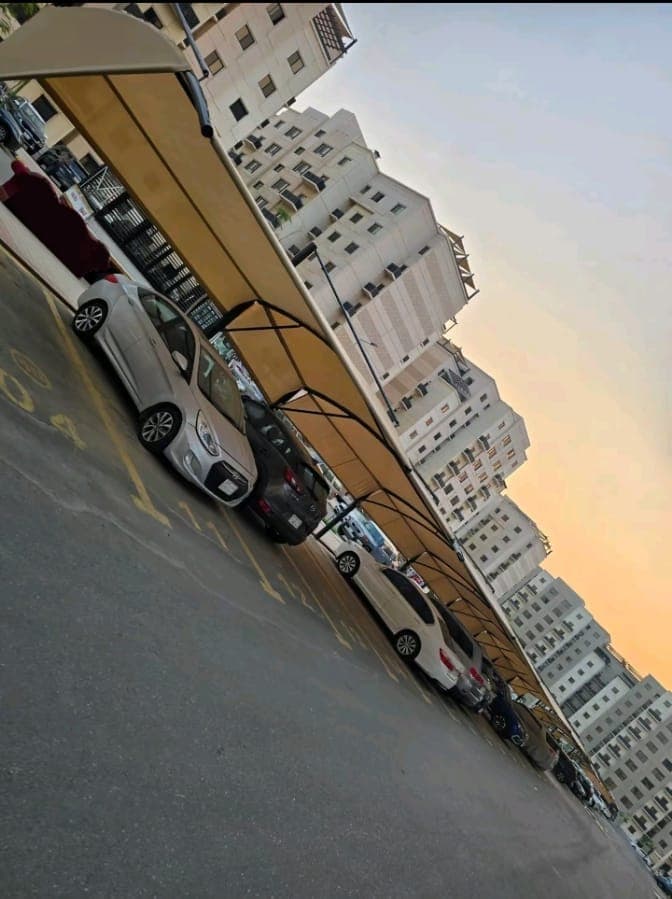 مشروع مظلات سيارات مميز