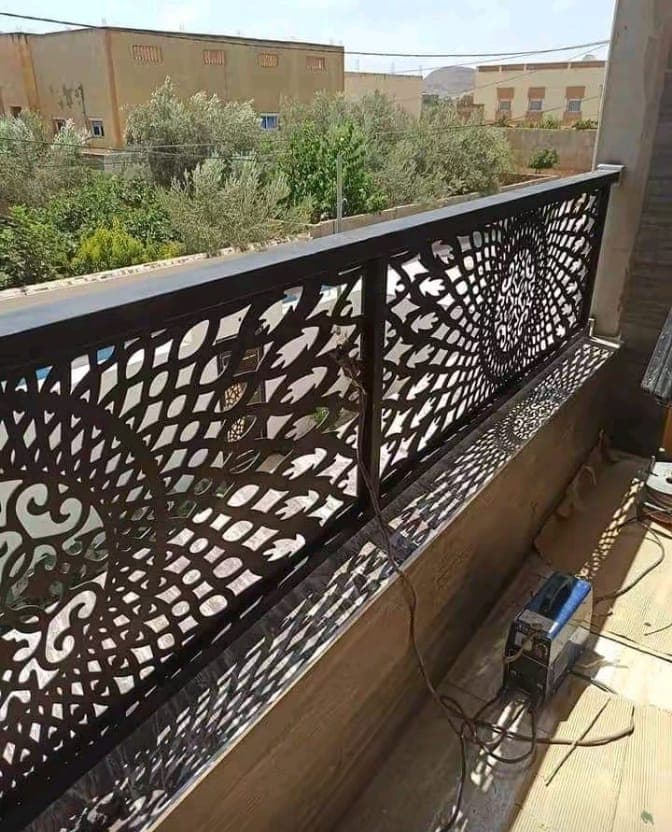 سواتر حديد ليزر لمسة فنية