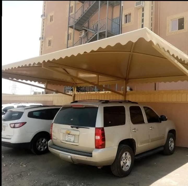 مشروع مظلات سيارات مميز