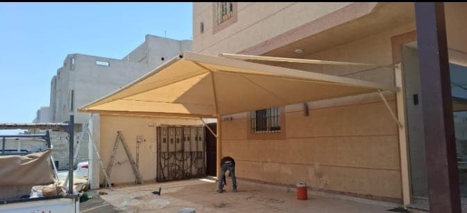 مشروع مظلات سيارات مميز