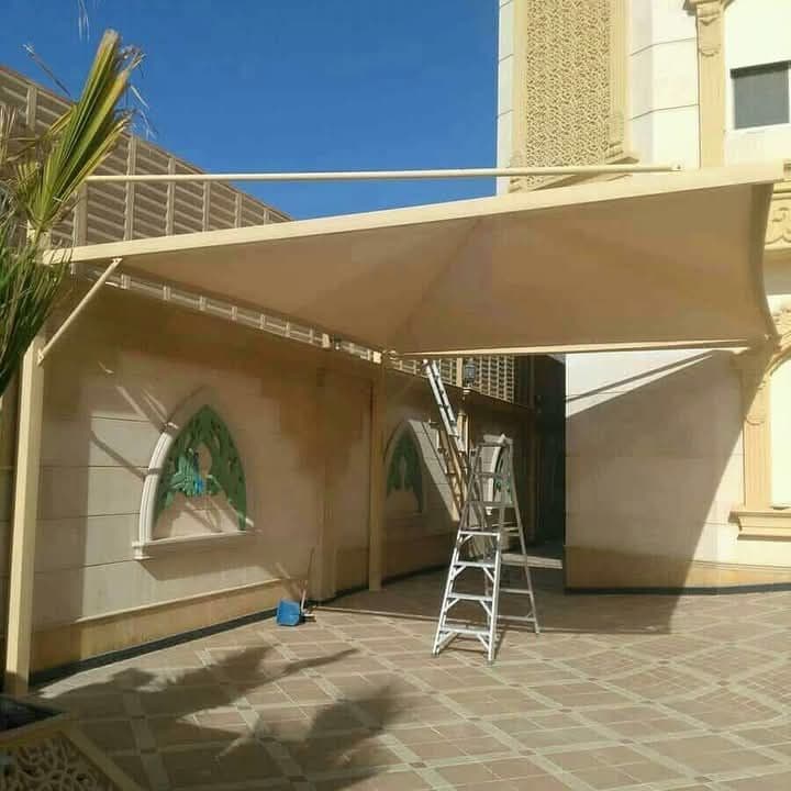 مشروع مظلات سيارات مميز