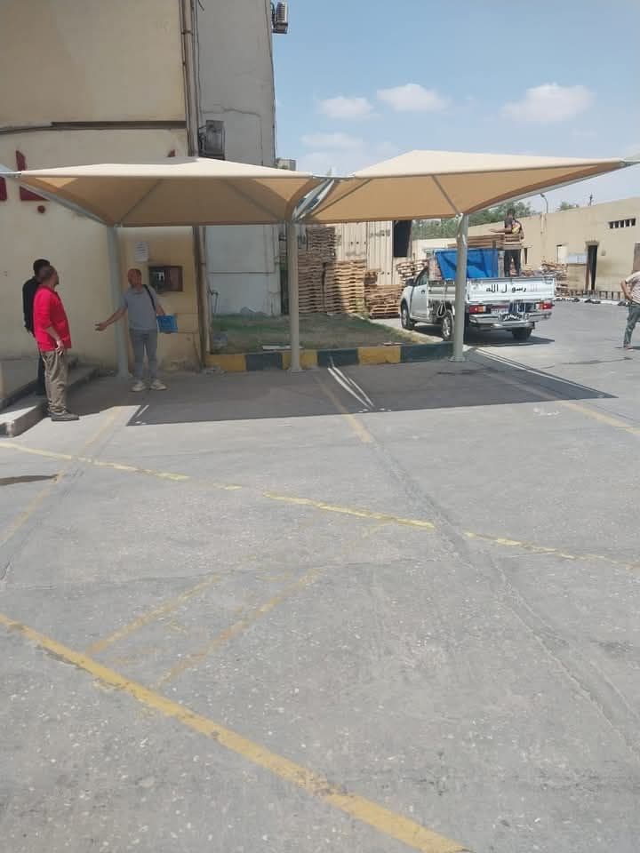 مشروع مظلات سيارات مميز