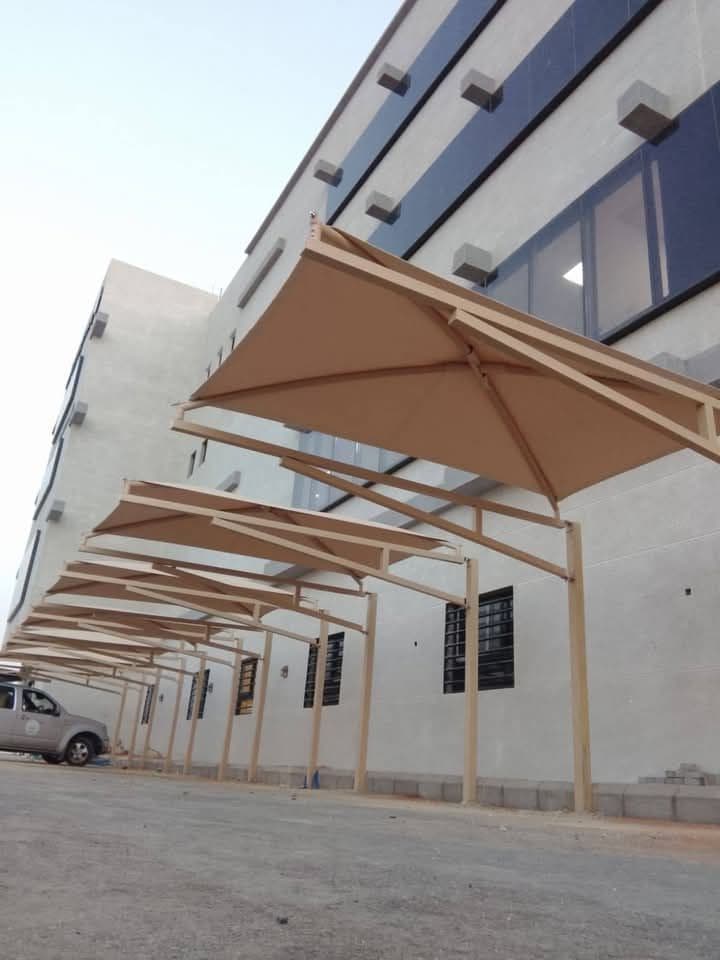 مشروع مظلات سيارات مميز