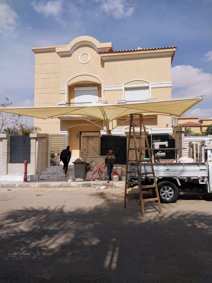 مشروع مظلات سيارات مميز