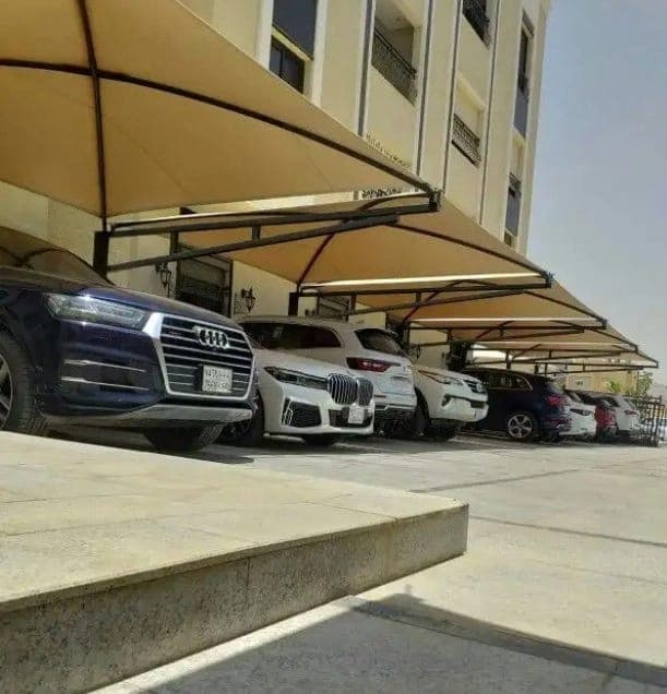 مشروع مظلات سيارات مميز