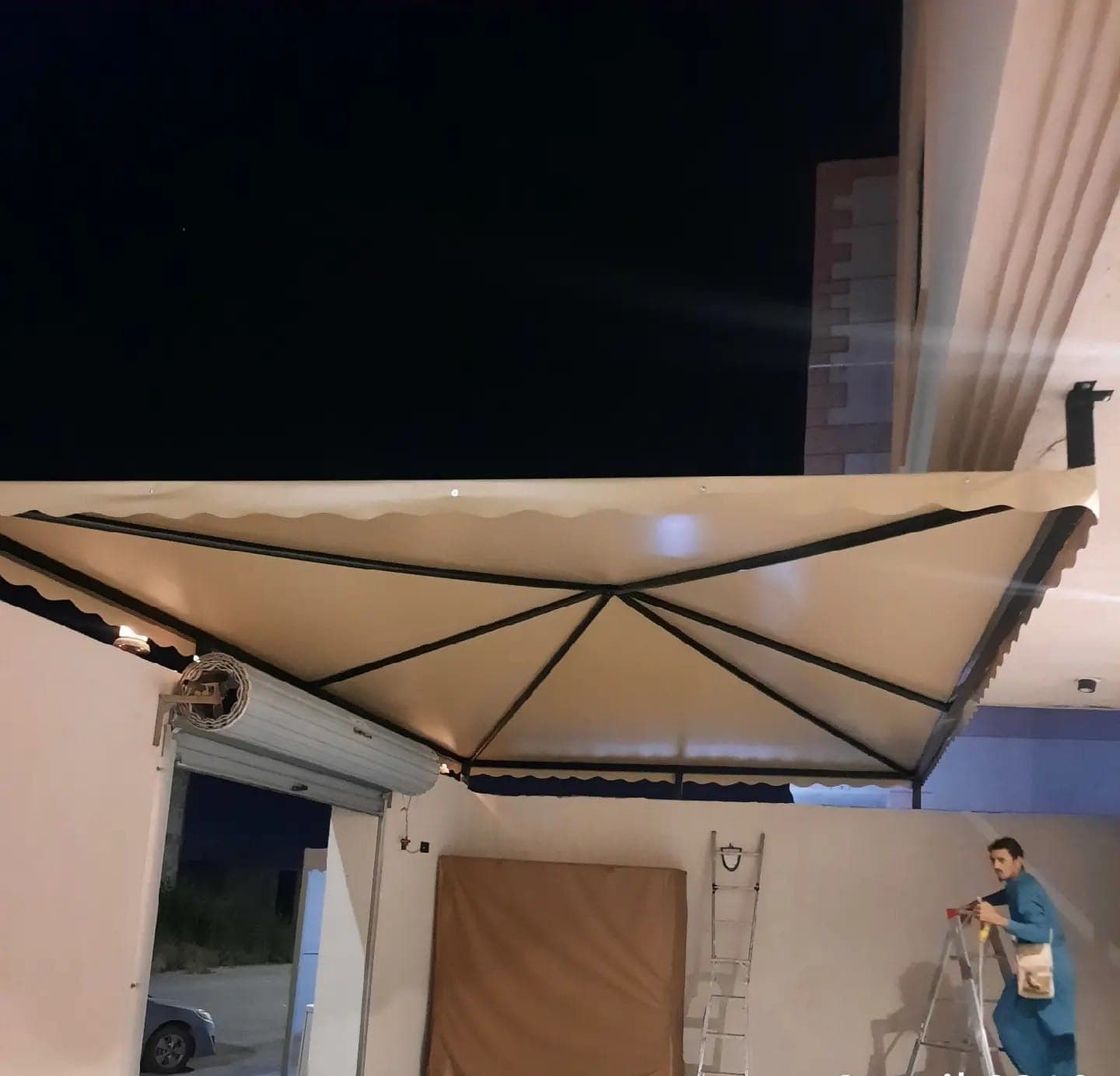 مشروع مظلات سيارات مميز
