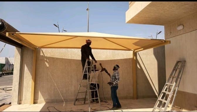 مشروع مظلات سيارات مميز