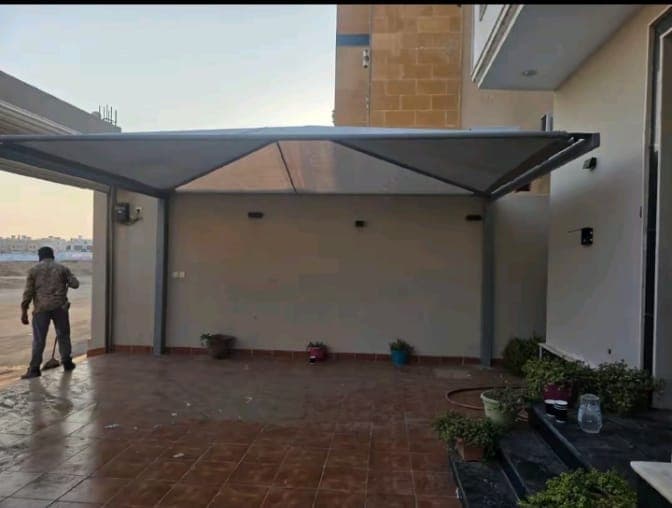 مشروع مظلات سيارات مميز