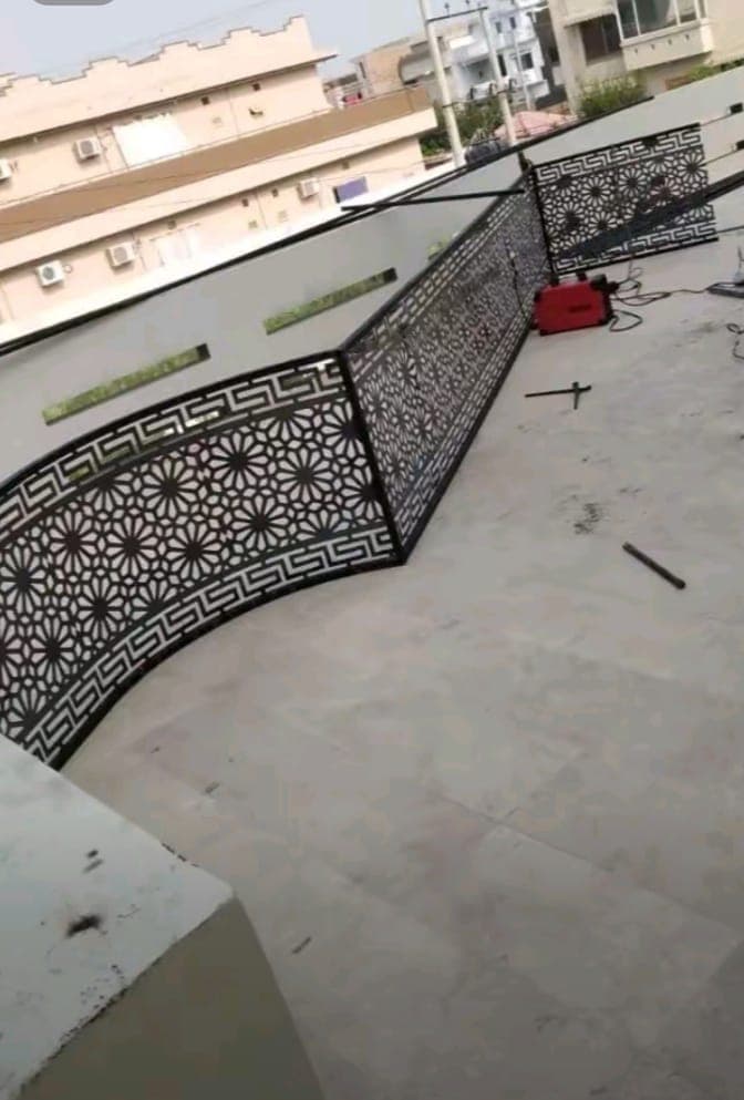مشروع سواتر حديد ليزر مميز