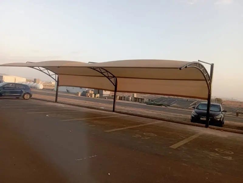 مشروع مظلات سيارات مميز