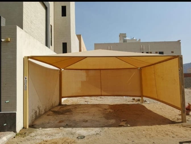 مشروع مظلات سيارات مميز