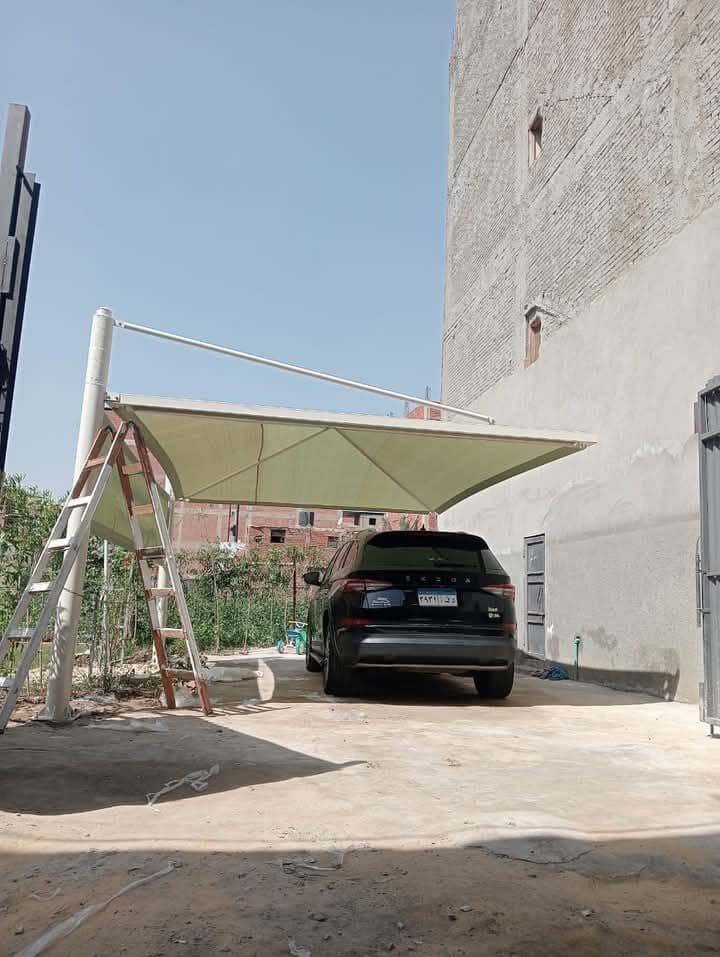 مشروع مظلات سيارات مميز