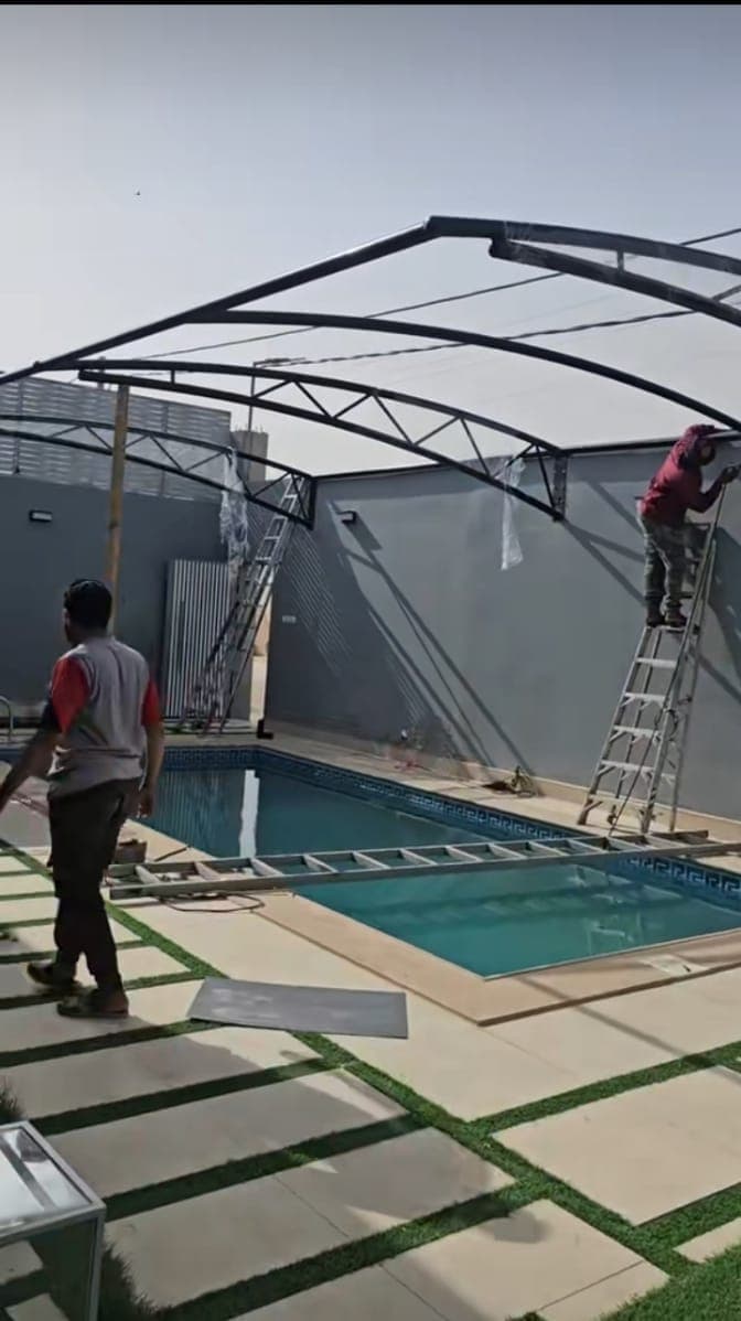 مشروع مظلات سيارات مميز