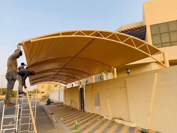 مشروع مظلات سيارات مميز