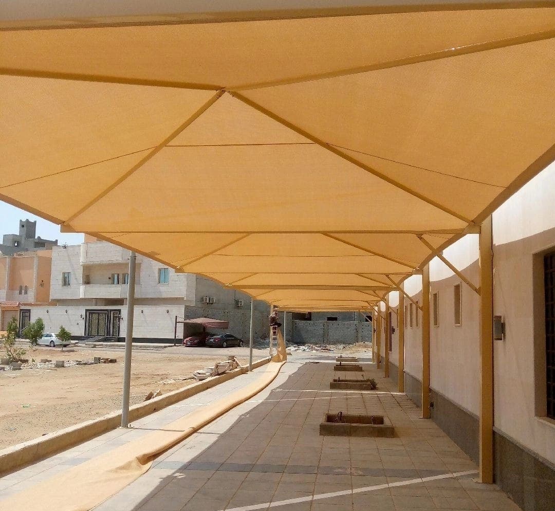 مشروع مظلات سيارات مميز