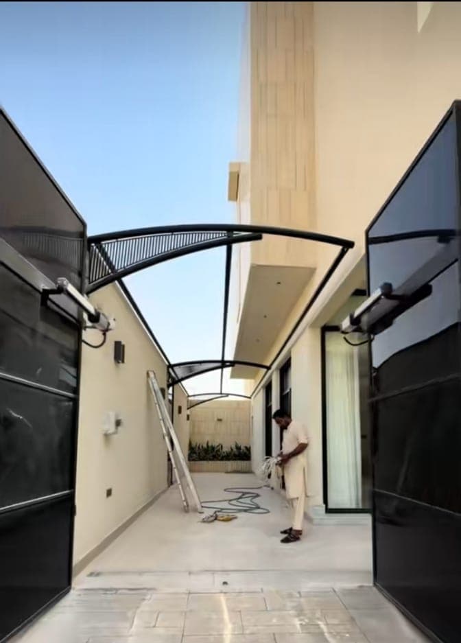 مشروع مظلات سيارات مميز