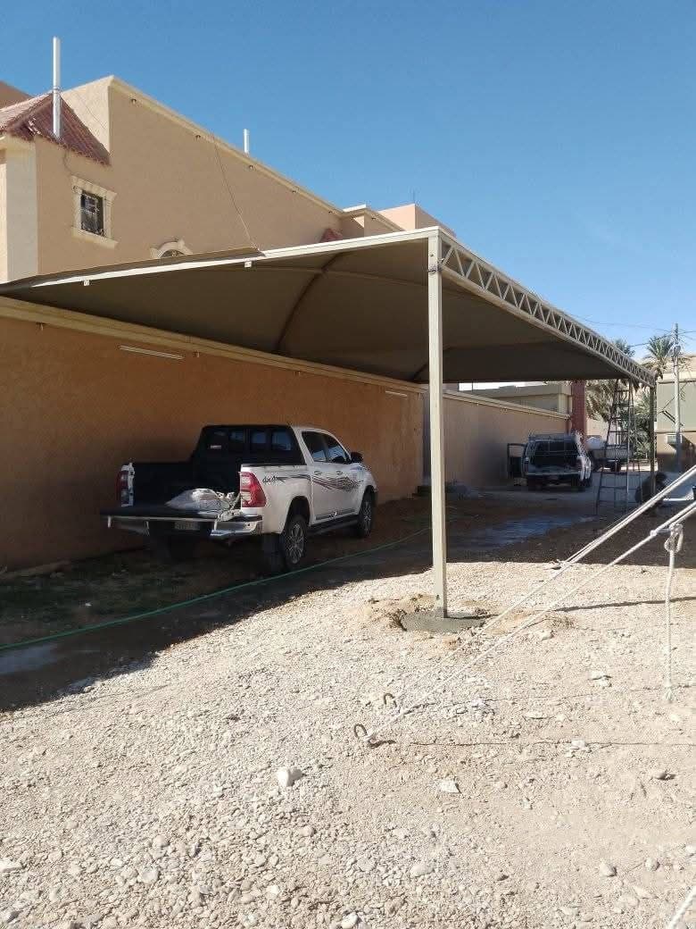 مشروع مظلات سيارات مميز